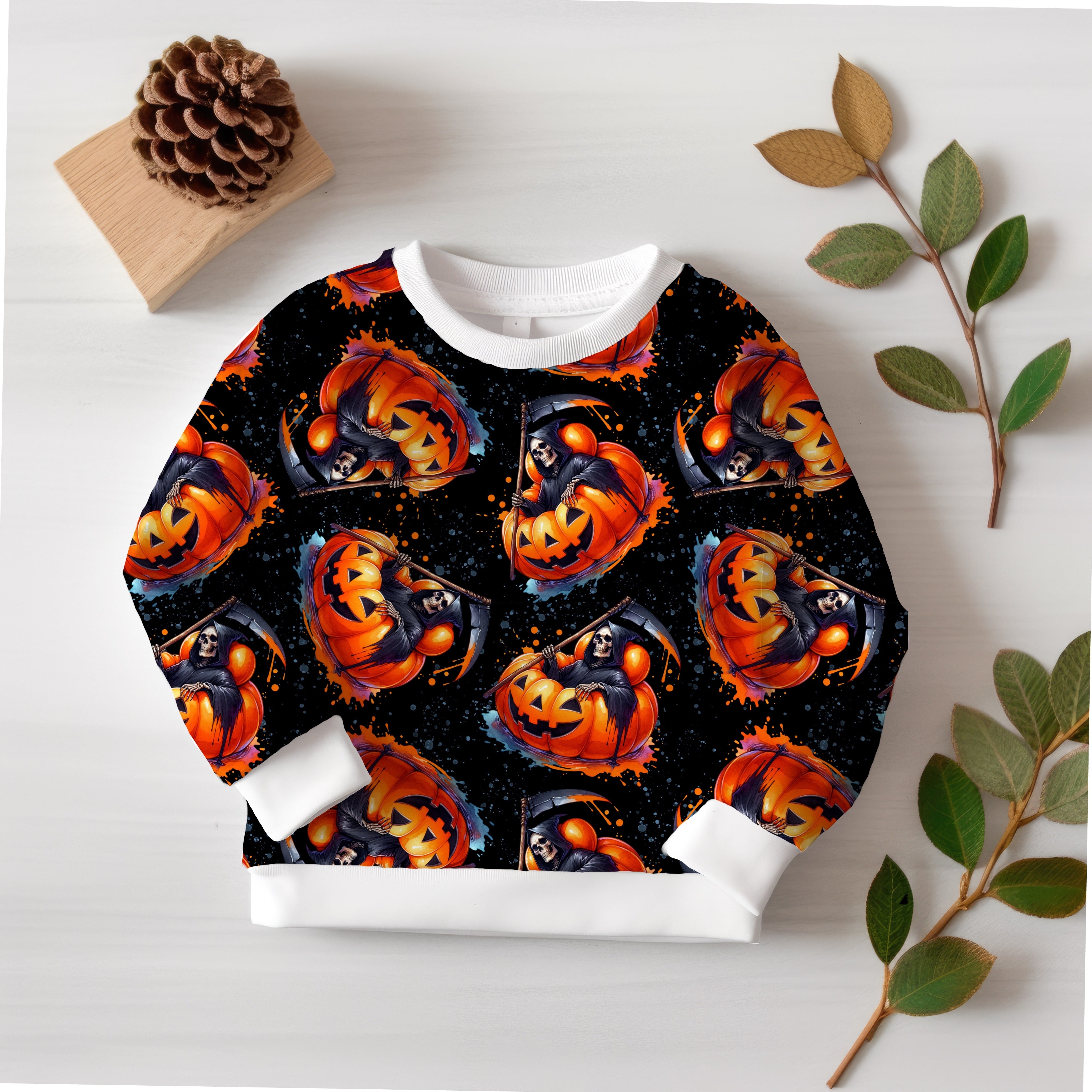 Kürbis Sensenmann Halloween Aktuelle Vorbestellung